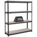 1x CRW Industrial Shelving - 1800mm High - 500kg - Grey
