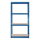2x VRS Corner Shelving - 1600mm High - 200/280kg - Blue