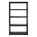 4x MT Metal Shed Shelving - 1800mm High - 90/130kg - Black