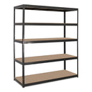 4x VRS Heavy Duty Shelving - 1800mm High - 200/280kg - Grey