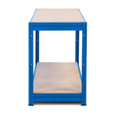 2x HRX Heavy Duty Workbenches - 870mm High - 600kg - Blue