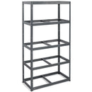 3x VRS Shelving Units - 1800mm High - Grey with 10x 37L Wham Plastic Storage Boxes
