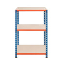 1x SX200 Workbench - 915mm High - 200kg - Chipboard - Blue/Orange