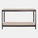 1x CRW Heavy Duty Workbench - 915mm High - 400kg - Chipboard - Grey
