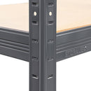 2x VRS Shelving Units - 1600mm High - Grey with 12x 33.5L Really Useful Boxes
