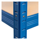 2x VRS Garage Shelving - 1800mm High - 200/280kg - Blue