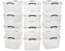 8 & 12x 33.5L Really Useful Boxes - Clear