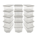 Wham Plastic Storage Boxes - Clear - All Sizes