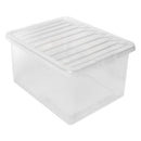 Wham Plastic Storage Boxes - Clear - All Sizes