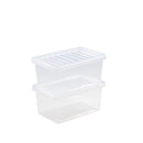 Wham Plastic Storage Boxes - Clear - All Sizes