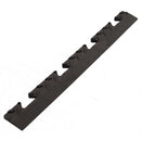 Garage Interlocking Ramped Female Edges - All Patterns - Black/Yellow