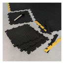 Garage Floor Tiles (PVC) - Checker Plate Surface
