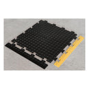 Garage Floor Tiles (PVC) - Checker Plate Surface