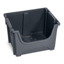 50L Large Stacking Pick Bins - Grey
