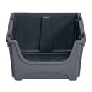 50L Large Stacking Pick Bins - Grey