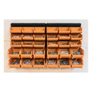 Wall Mounted Louvre Panel Parts Bin Kits