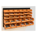 Wall Mounted Louvre Panel Parts Bin Kits