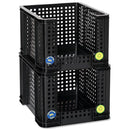Really Useful Open Front Crates - Black - 3 Sizes