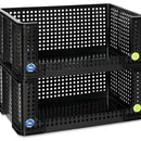 Really Useful Open Front Crates - Black - 3 Sizes