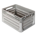 Vented Euro Containers - Light Grey - All Sizes