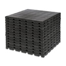 Leisure / Gym Floor Matting Kits - Black