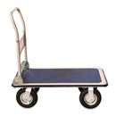 Heavy Duty Pneumatic Wheel Platform Trolley - 350kg
