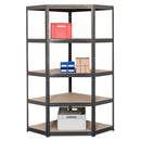 2x VRS Garage Corner Shelving - 1800mm High - 200/280kg - Grey