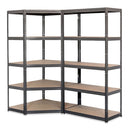 2x VRS Garage Corner Shelving - 1800mm High - 200/280kg - Grey