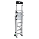 Climb-It Large Platform Folding Steps with Safety Gates