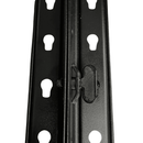 4x MSR Metal Shelving - 1800mm High - Up to 150kg - Steel Decks - Black