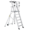 Climb-It Large Platform Folding Steps with Safety Gates