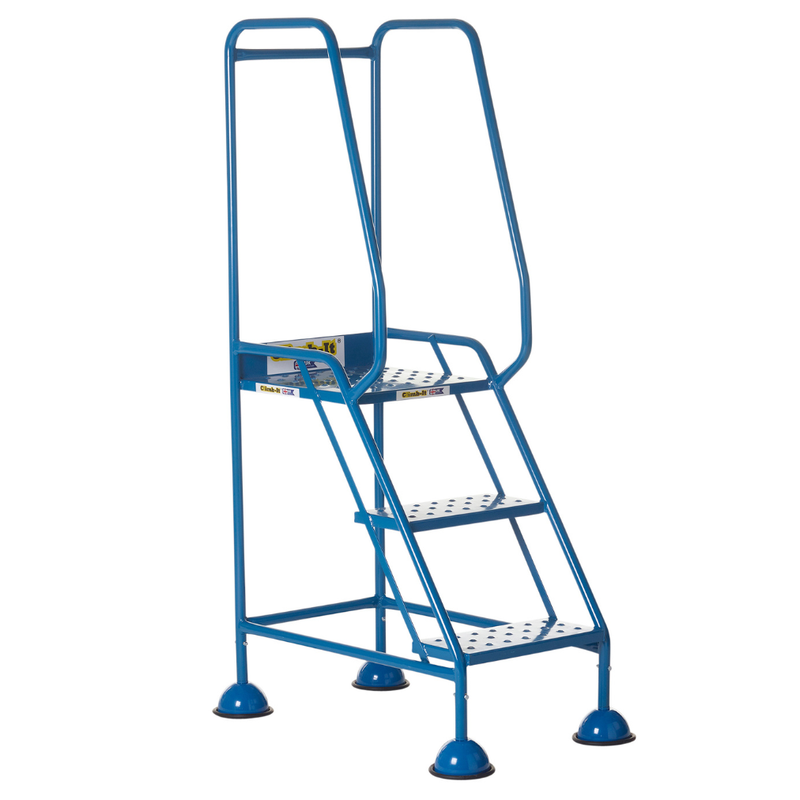 Climb-It Domed Feet Steps Blue