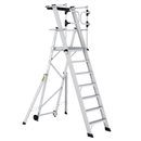Climb-It Large Platform Folding Steps with Safety Gates