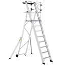 Climb-It Large Platform Folding Steps with Safety Gates