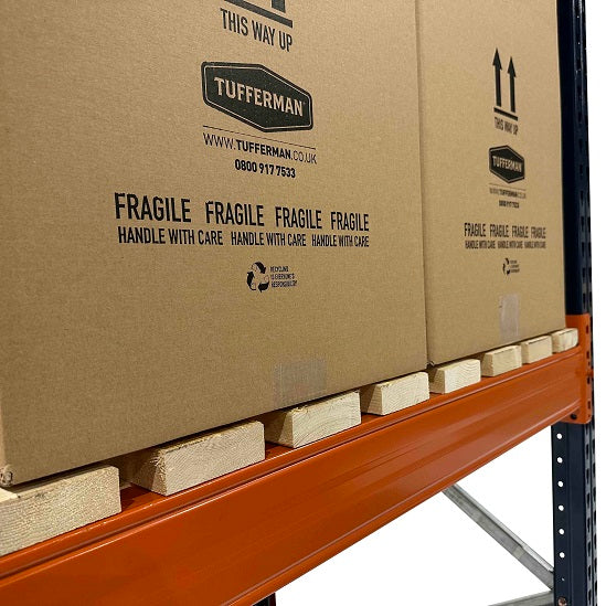 Pallet Racking Open Timber Decking