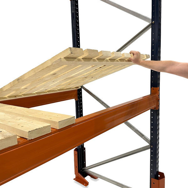 Pallet Racking Open Timber Decking