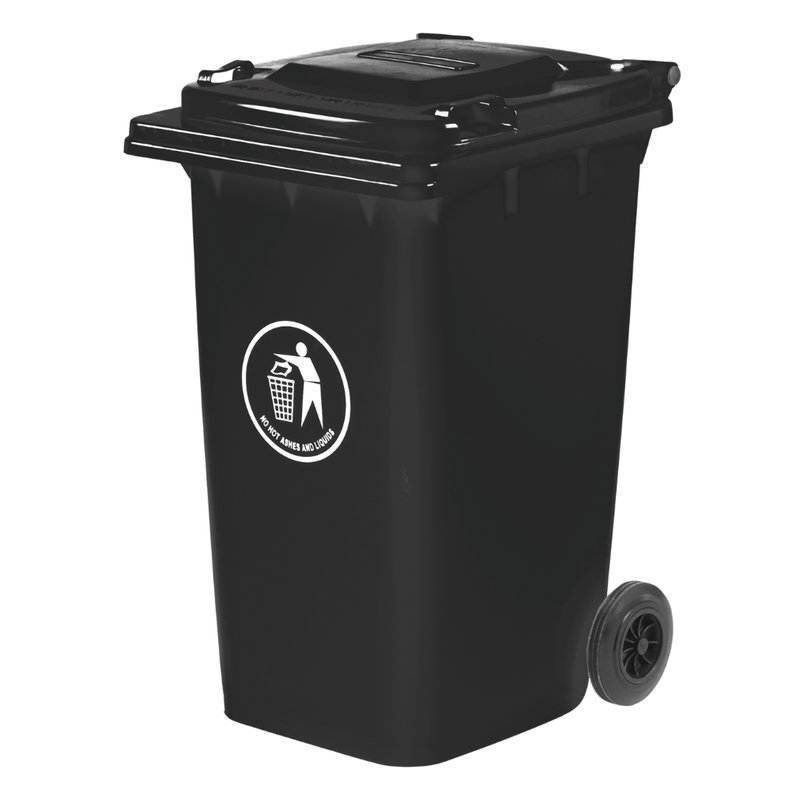 GPC Wheeled Bin - Dark Grey
