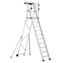 Climb-It Large Platform Folding Steps with Safety Gates