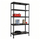 1x MSR Metal Shelving - 1800mm High - Up to 150kg - Mesh Decks - Black