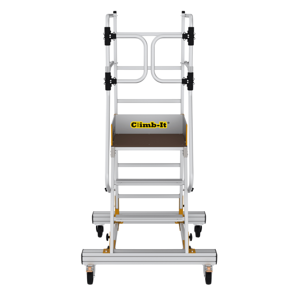 Tufferman Climb-It Mobile Steps with Safety Gate - Tufferman