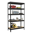 1x MSR Heavy Duty Shelving - 1800mm High - Up to 300kg - Black