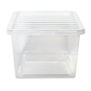 3x MSR Shelving Unit - 1800mm High - Black with 12x 60L Wham Plastic Storage Boxes