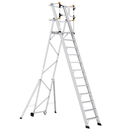 Climb-It Large Platform Folding Steps with Safety Gates