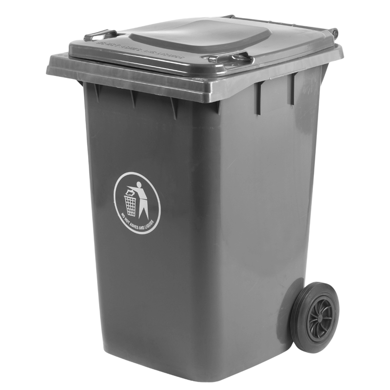 GPC Wheeled Bin - Dark Grey