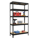 1x MSR Garage Shelving - 1800mm High - Up to 300kg - Black