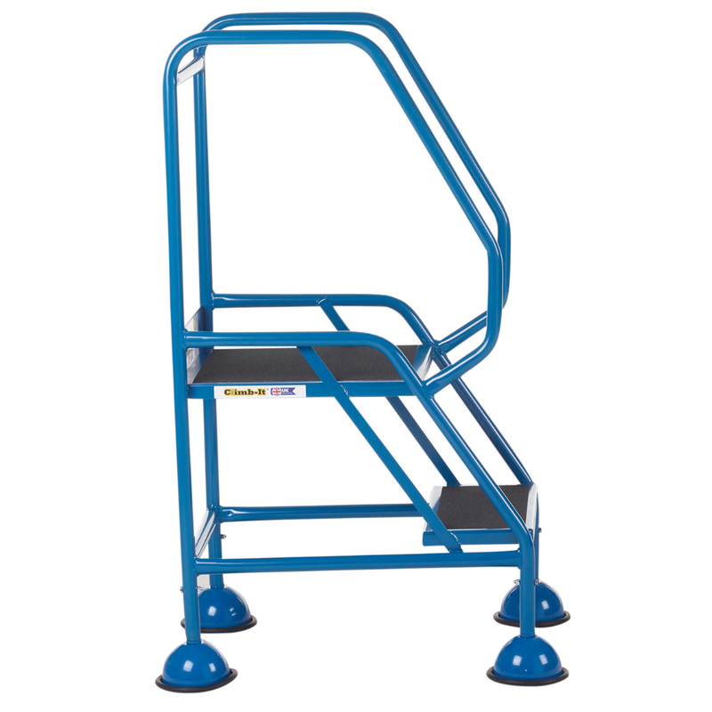 Climb-It Domed Feet Steps Blue