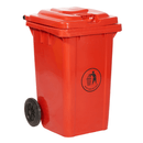 GPC Wheeled Bin - Red