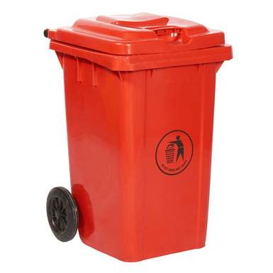GPC Wheeled Bin - Red