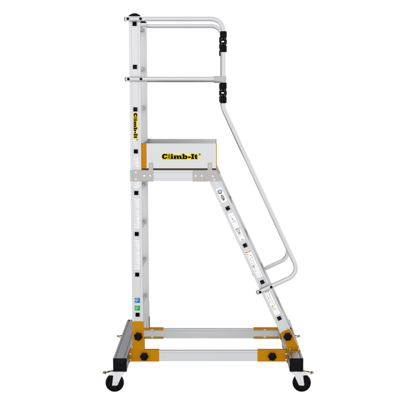 Climb-It Mobile Steps with Safety Gate