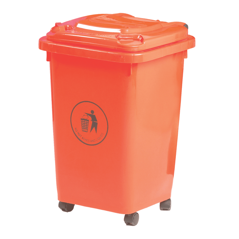 GPC Wheeled Bin - Red